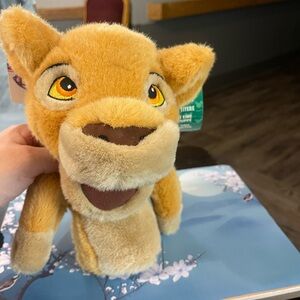 Plush Lion Toy - Tan